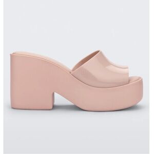 Melissa Posh platform slide jelly
